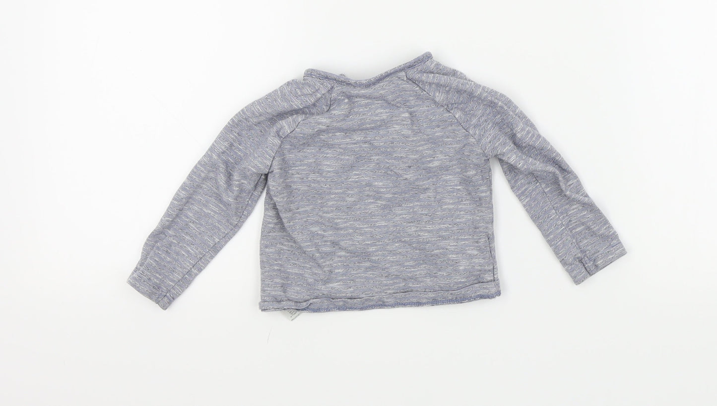 F&F Baby Blue   Basic T-Shirt Size 6-9 Months  - TRACTOR