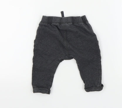 NEXT Baby Black   Track Pants Leggings Size 6-9 Months