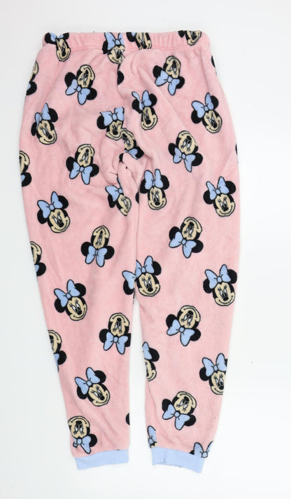 LOVE TO LOUNGE Girls Pink Colourblock  Top Lounge Pants Size 10-11 Years