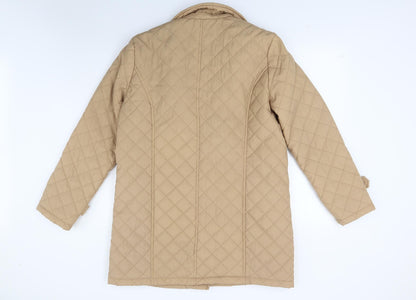 Nightingales Womens Brown   Quilted Coat Size 16