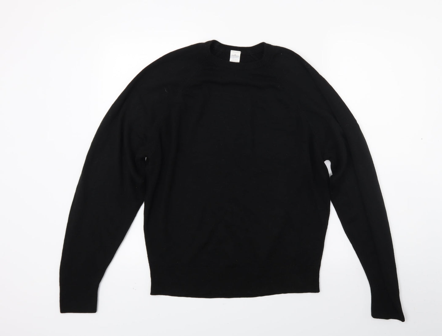 Littlewoods Mens Black  Knit Pullover Jumper Size M