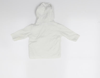 Cherokee Baby White   Pullover Jumper Size 3-6 Months  - 01 Baby