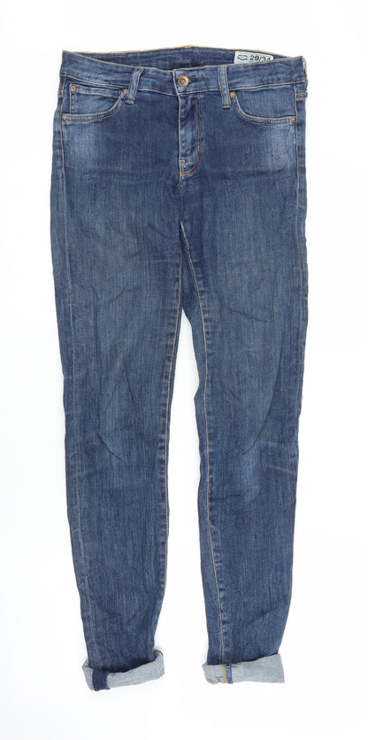 Crocker Mens Blue  Denim Skinny Jeans Size 29 in L34 in