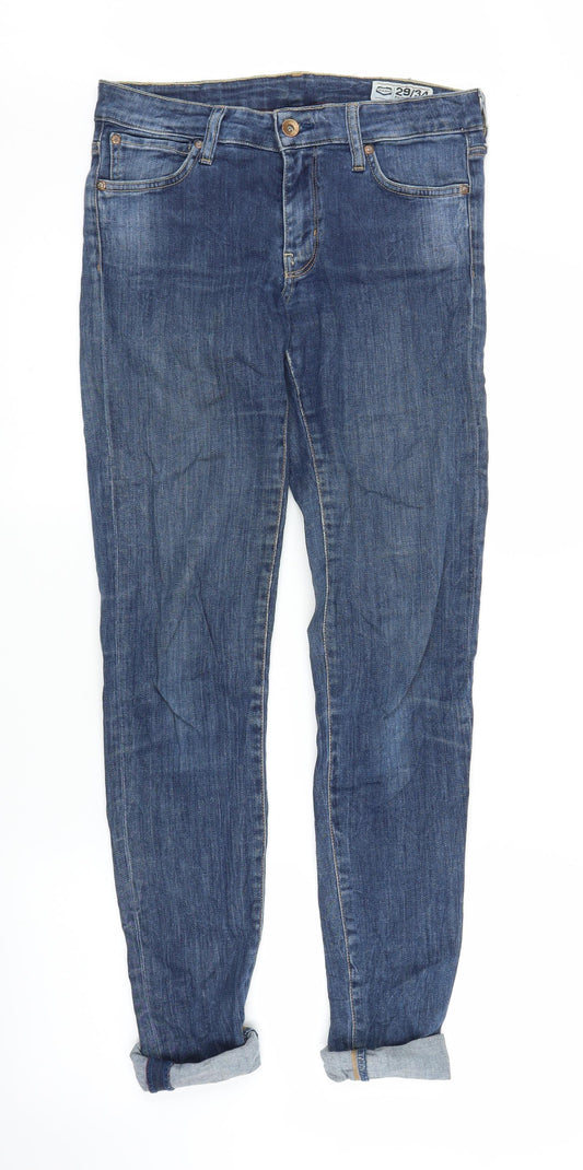 Crocker Mens Blue  Denim Skinny Jeans Size 29 in L34 in