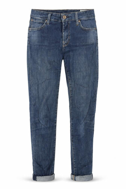 Mens UK Size 29 in Crocker Regular Fit Skinny Blue Jeans