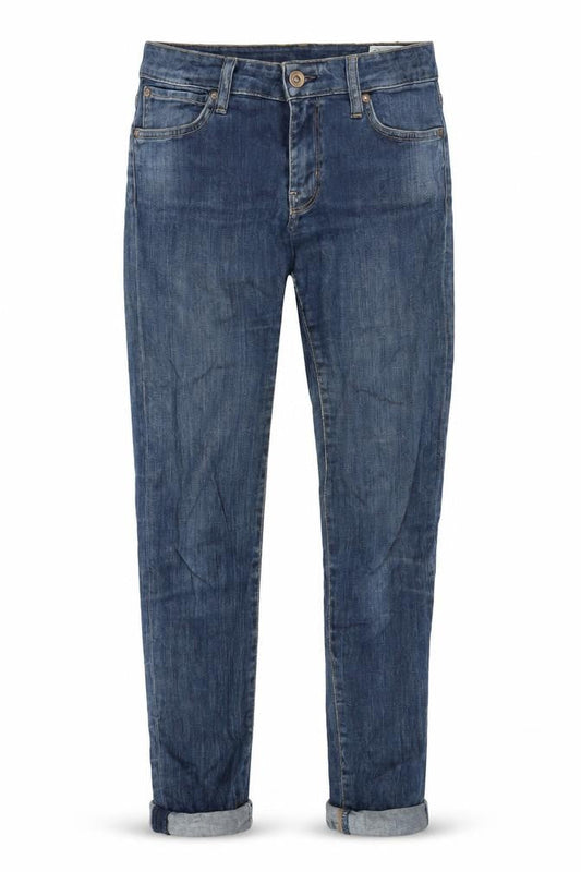 Mens UK Size 29 in Crocker Regular Fit Skinny Blue Jeans