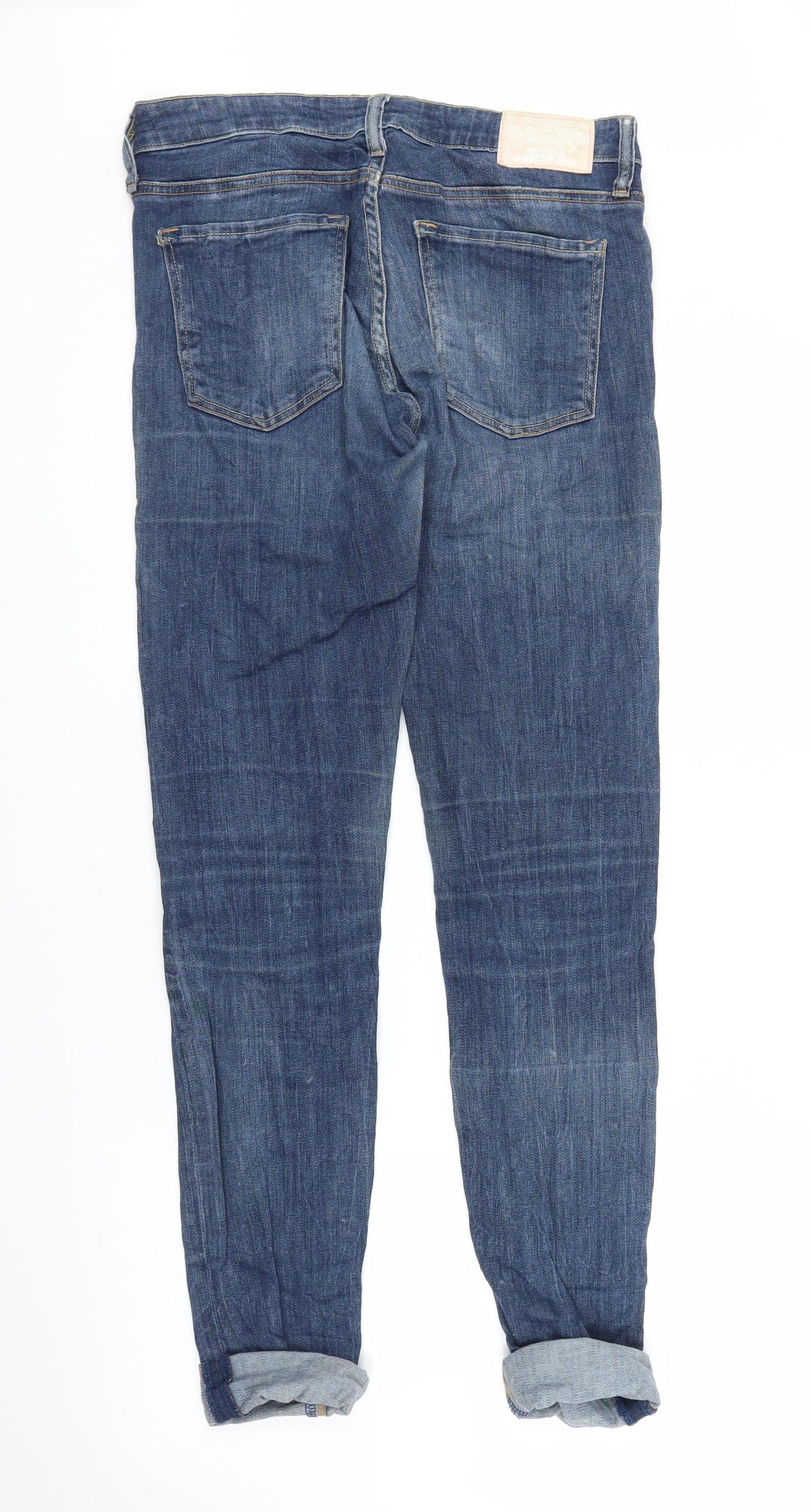 Crocker Mens Blue  Denim Skinny Jeans Size 29 in L34 in