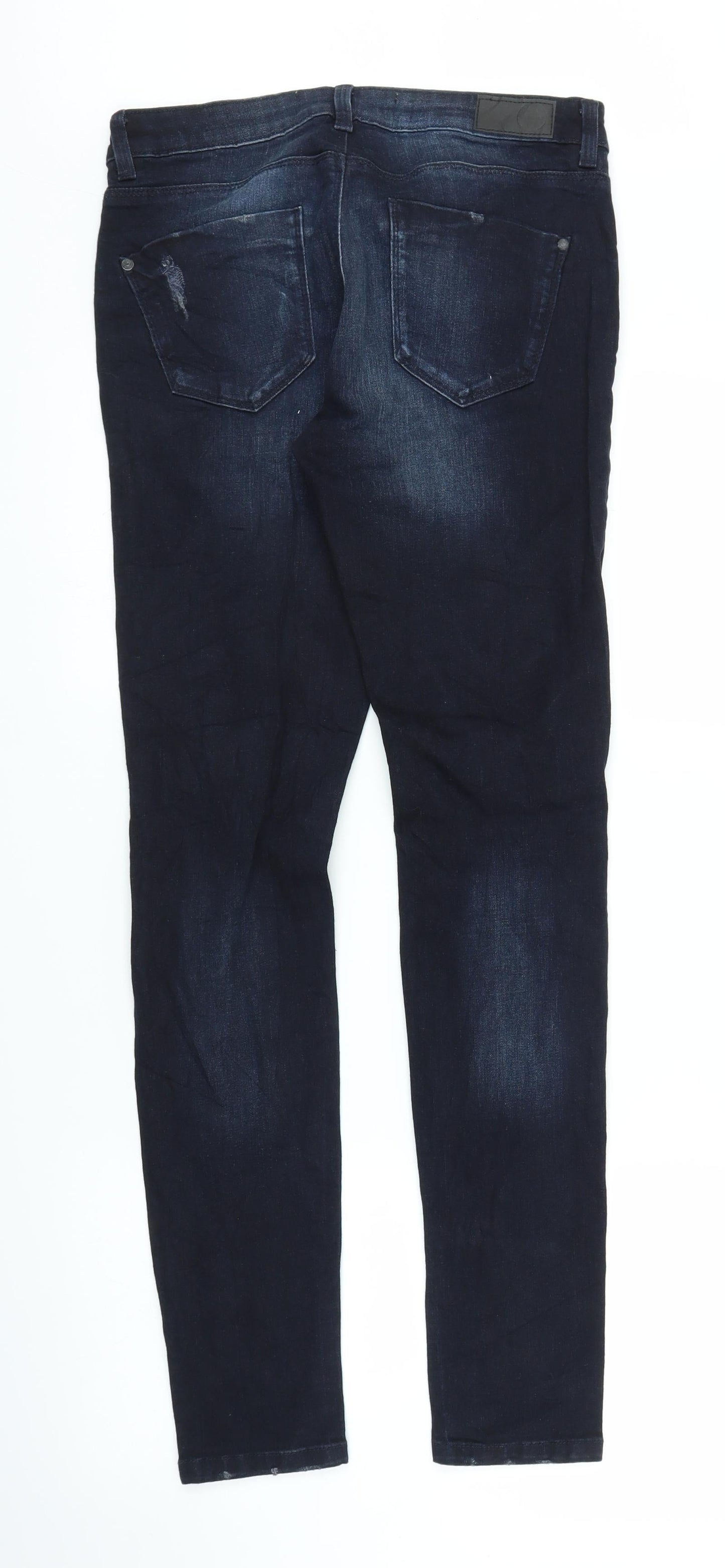 C&A Womens Blue  Denim Skinny Jeans Size 8 L29 in