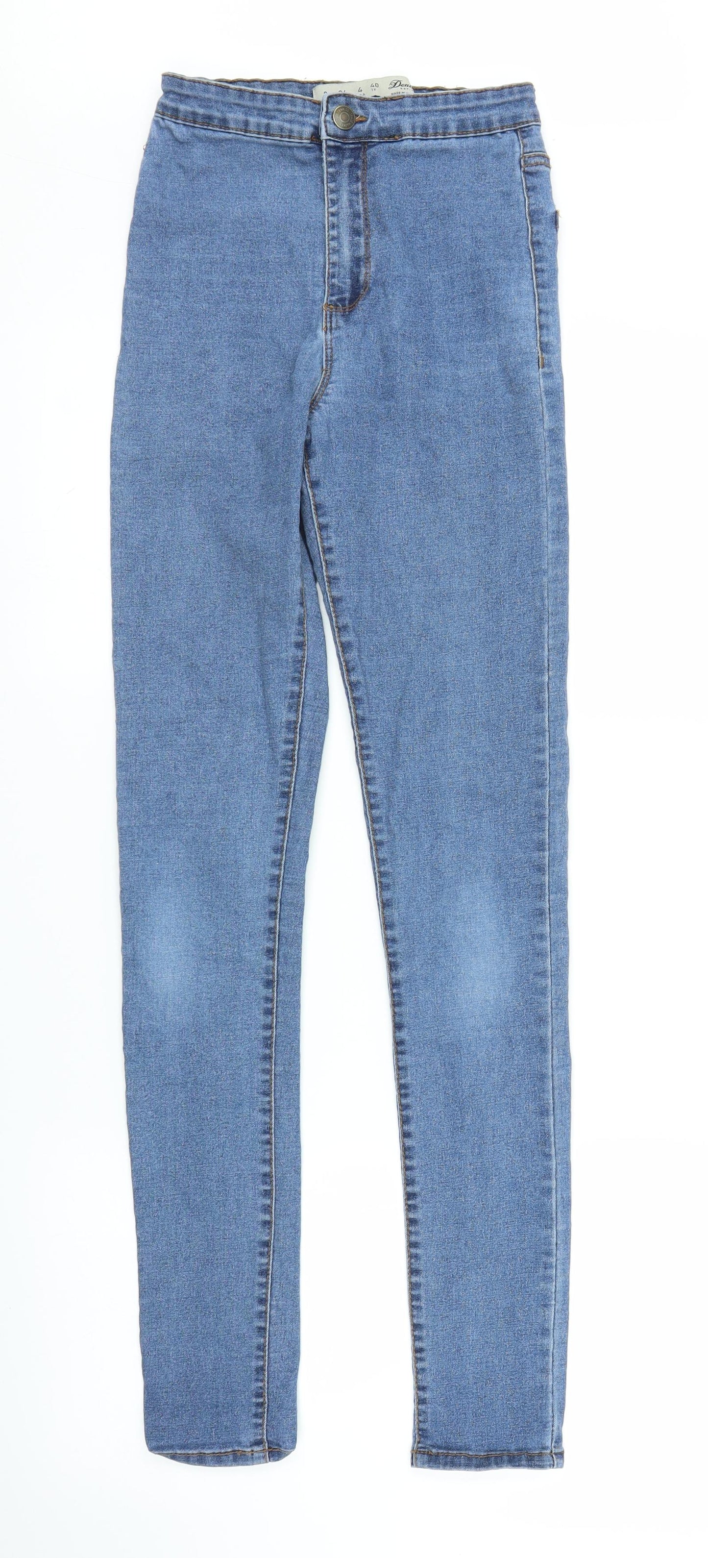 Primark Womens Blue  Denim Jegging Jeans Size 8 L29 in