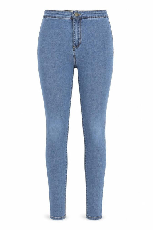 Womens UK Size 8 Primark Regular Fit Jegging Blue Jeans