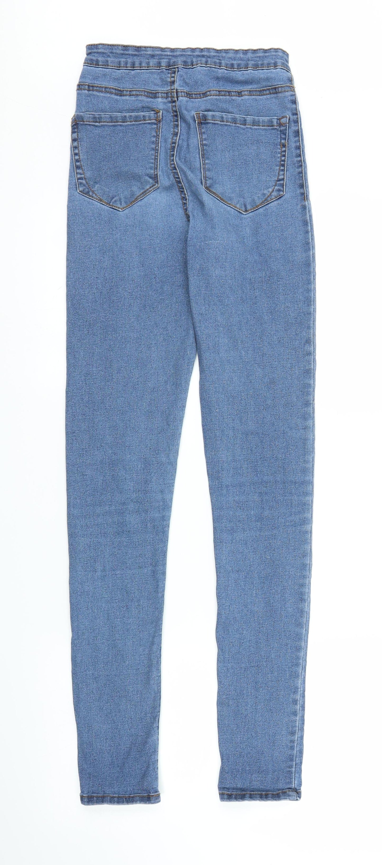 Primark Womens Blue  Denim Jegging Jeans Size 8 L29 in
