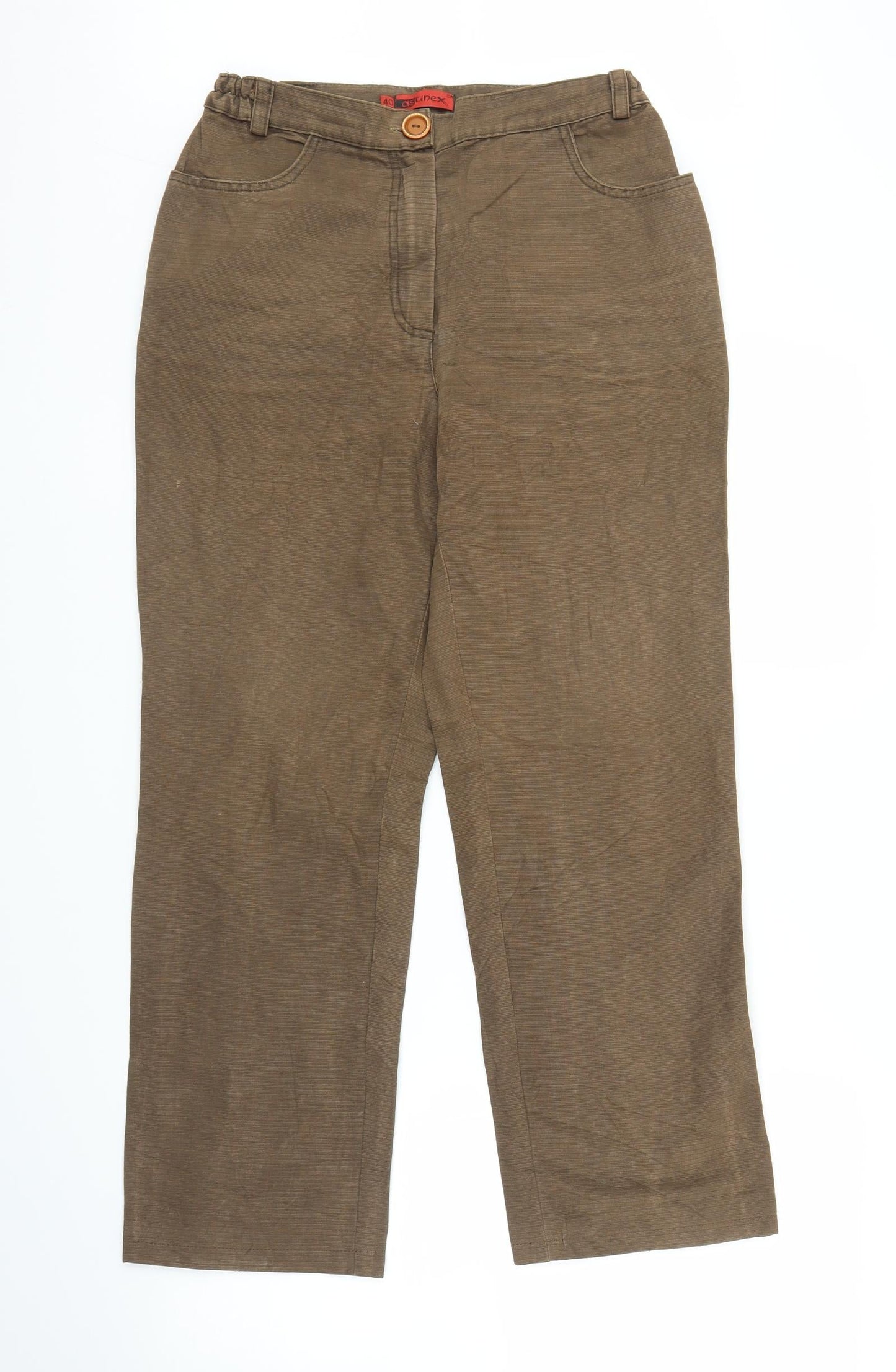 Astinex Womens Brown   Carpenter Trousers Size 12 L26 in