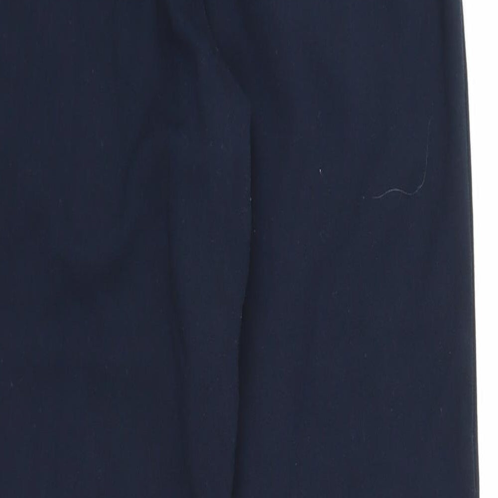 M&S Womens Blue   Capri Trousers Size 6 L27 in
