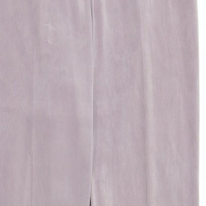 M&S Womens Purple   Trousers  Size 14 L29 in