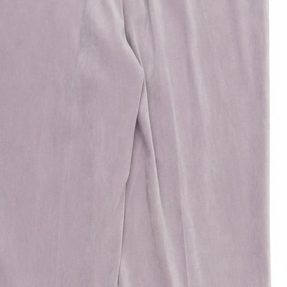 M&S Womens Purple   Trousers  Size 14 L29 in