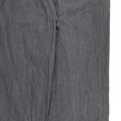 Missmatch Womens Grey  Denim Straight Jeans Size 10 L28 in
