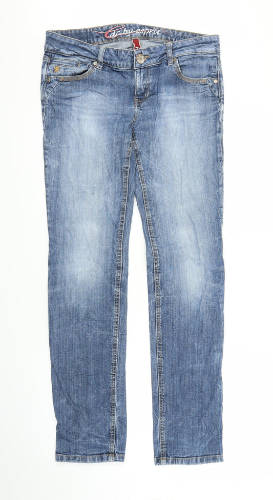 FIVE Mens Blue  Denim Straight Jeans Size 32 in L31 in