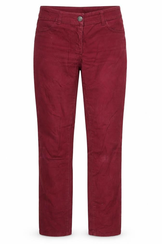 Womens UK Size 10 Blue Motion Regular Fit Chino Purple Trousers