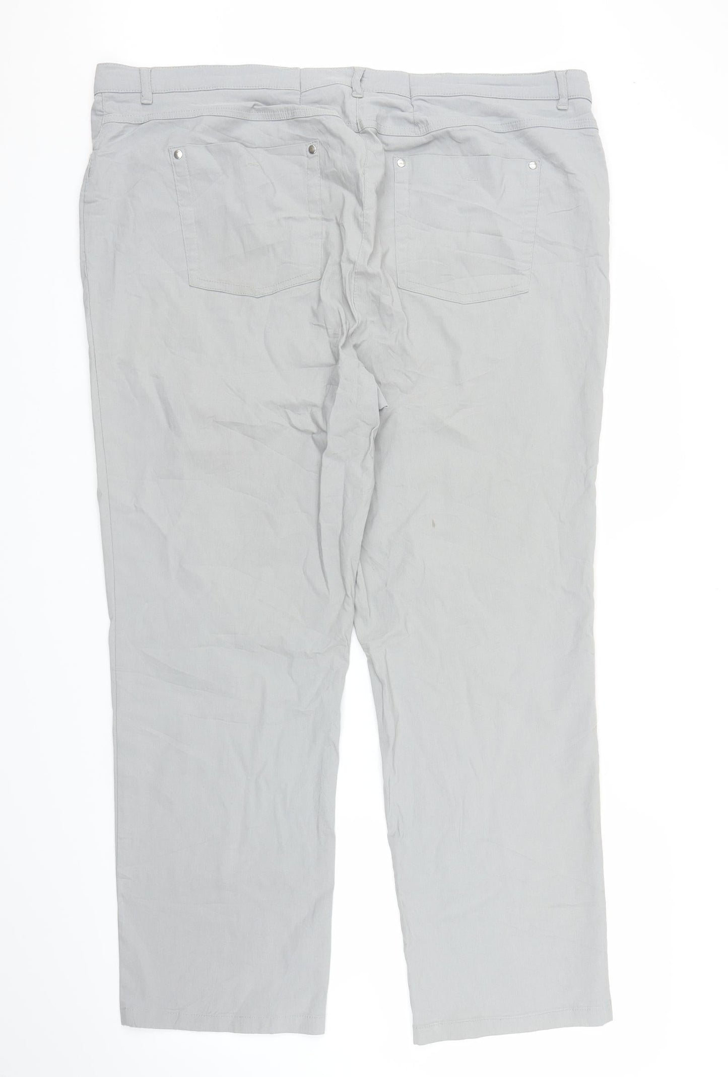Stehmann Womens Grey   Capri Trousers Size XL L27 in
