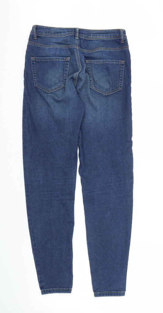 Primark Womens Blue  Denim Jegging Jeans Size 10 L26 in