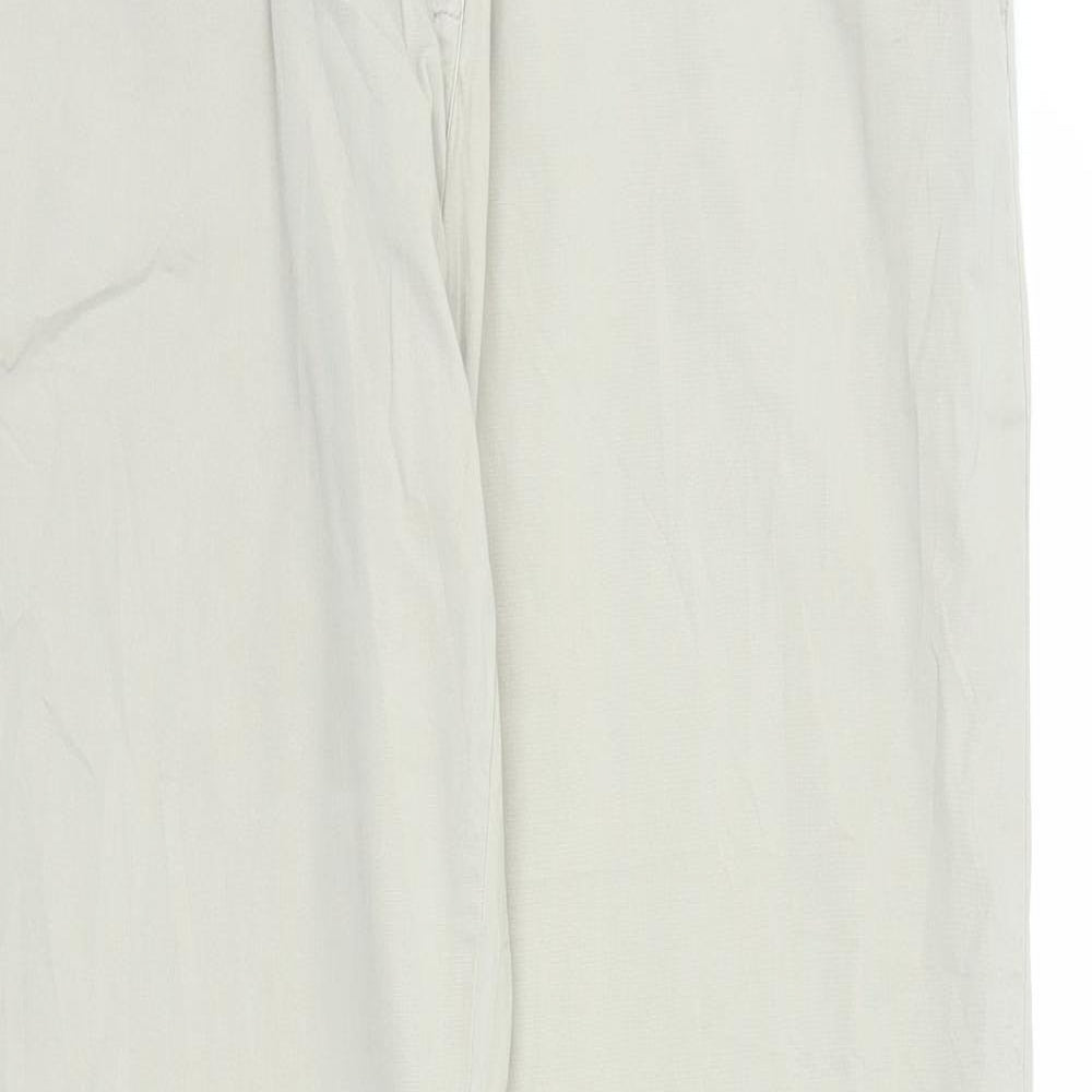 Mangunn Womens Beige   Carpenter Trousers Size 10 L30 in