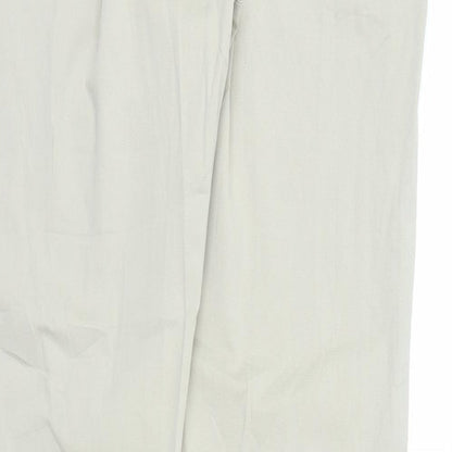 Mangunn Womens Beige   Carpenter Trousers Size 10 L30 in