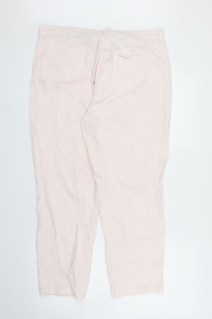 Vanilia Womens Pink   Trousers  Size M L24 in