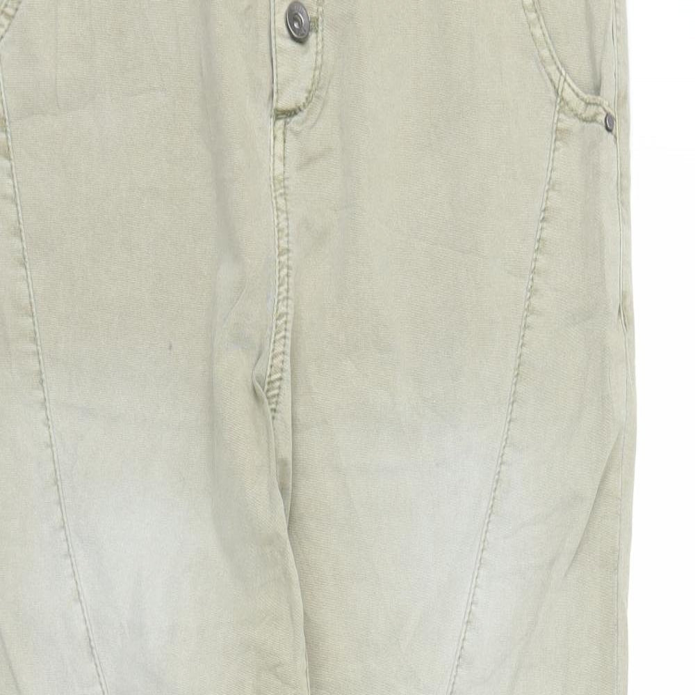 Espirit Womens Beige   Carpenter Trousers Size 10 L25 in