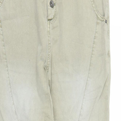 Espirit Womens Beige   Carpenter Trousers Size 10 L25 in