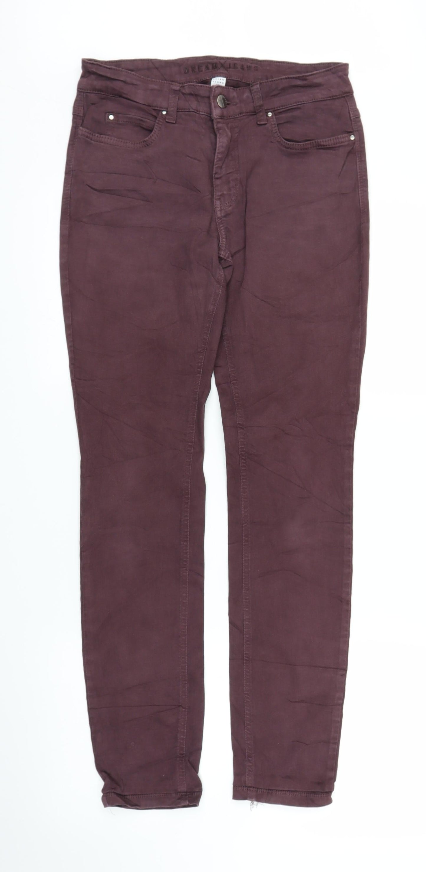 Womens UK Size 28 in Dream Jeans Regular Fit Skinny Purple Jeans