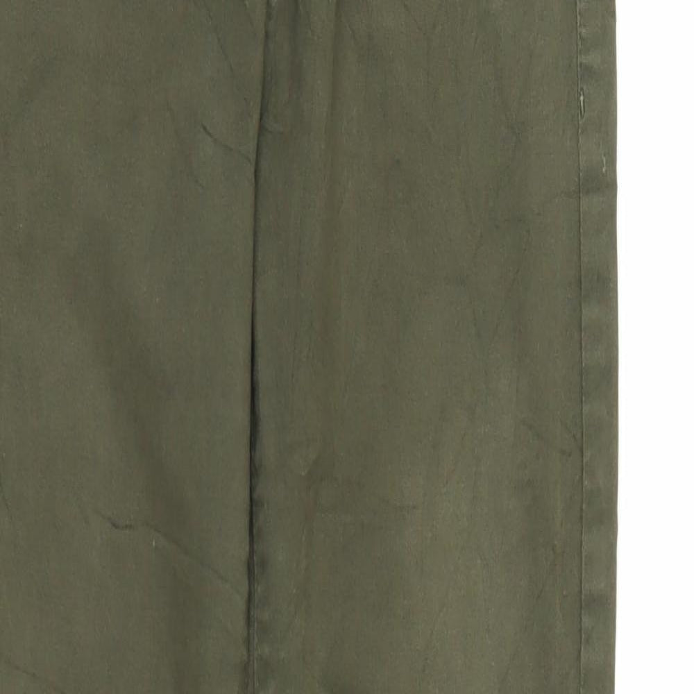 Bershka Womens Green  Denim Skinny Jeans Size 8 L28 in