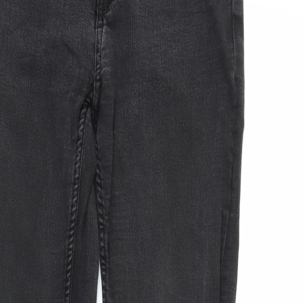 Womens UK Size 8 H&M Regular Fit Skinny Black Jeans
