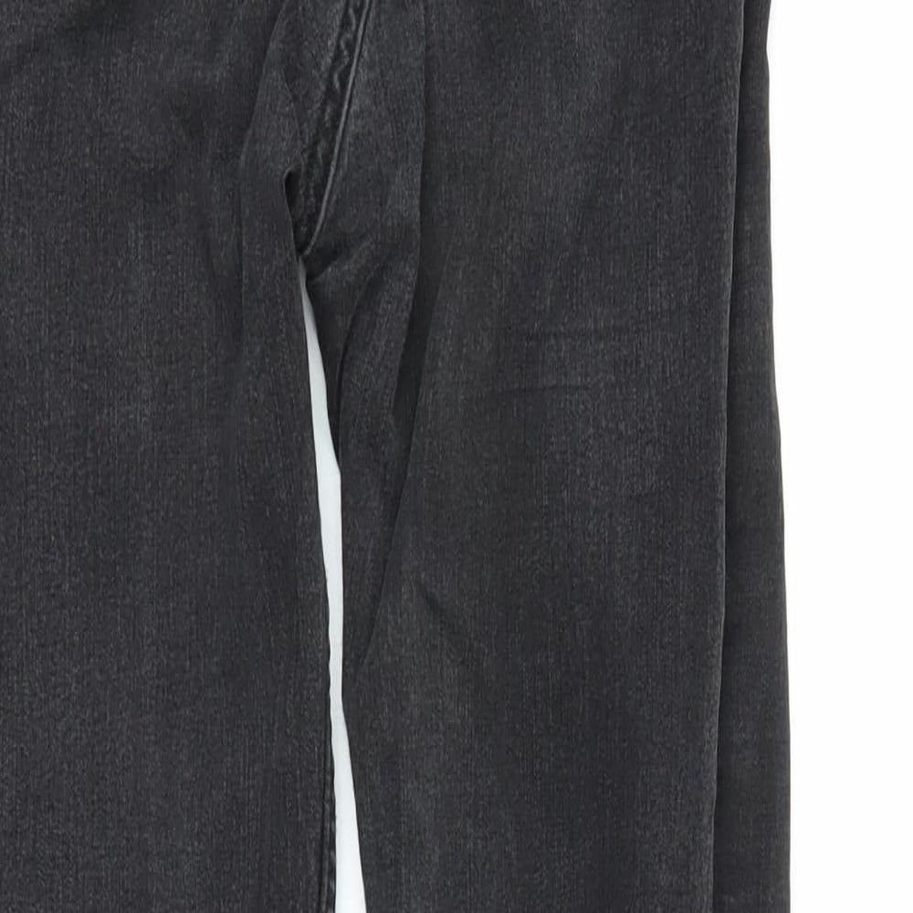 Womens UK Size 8 H&M Regular Fit Skinny Black Jeans