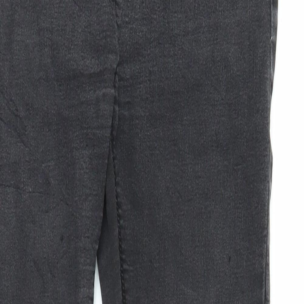 Womens UK Size 8 House Regular Fit Jegging Black Trousers