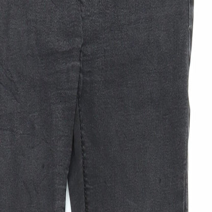Womens UK Size 8 House Regular Fit Jegging Black Trousers