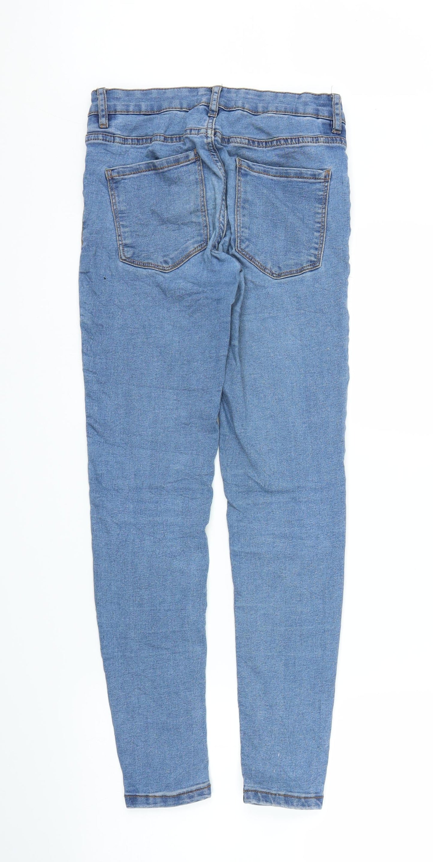 Womens UK Size 6 Preworn Regular Fit Jegging Blue Jeans