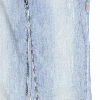 Womens UK Size 10 House Regular Fit Skinny Blue Jeans