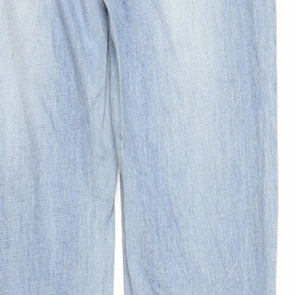 Womens UK Size 10 House Regular Fit Skinny Blue Jeans