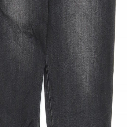 My Holly Womens Grey  Denim Skinny Jeans Size M L32 in