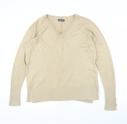 Primark Womens Beige   Pullover Jumper Size M