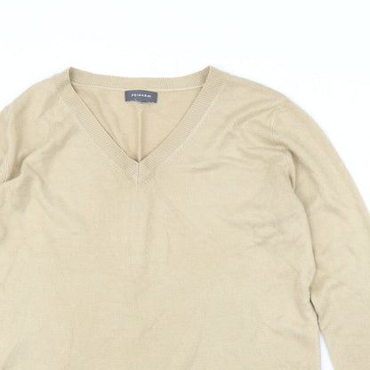 Primark Womens Beige   Pullover Jumper Size M