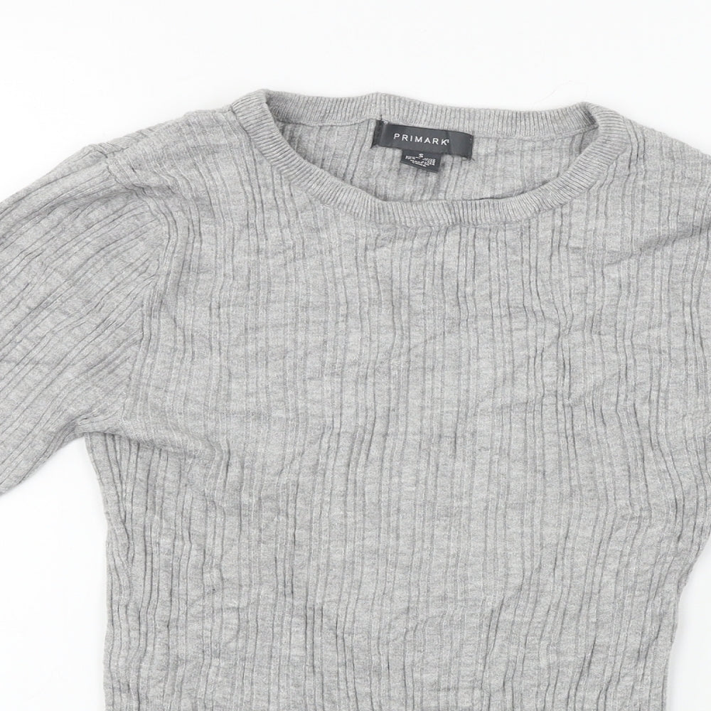 Primark  Womens Grey   Pullover Jumper Size S