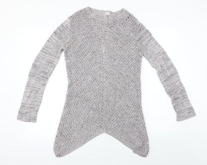H&M  Girls Purple   Pullover Jumper Size 14 Years