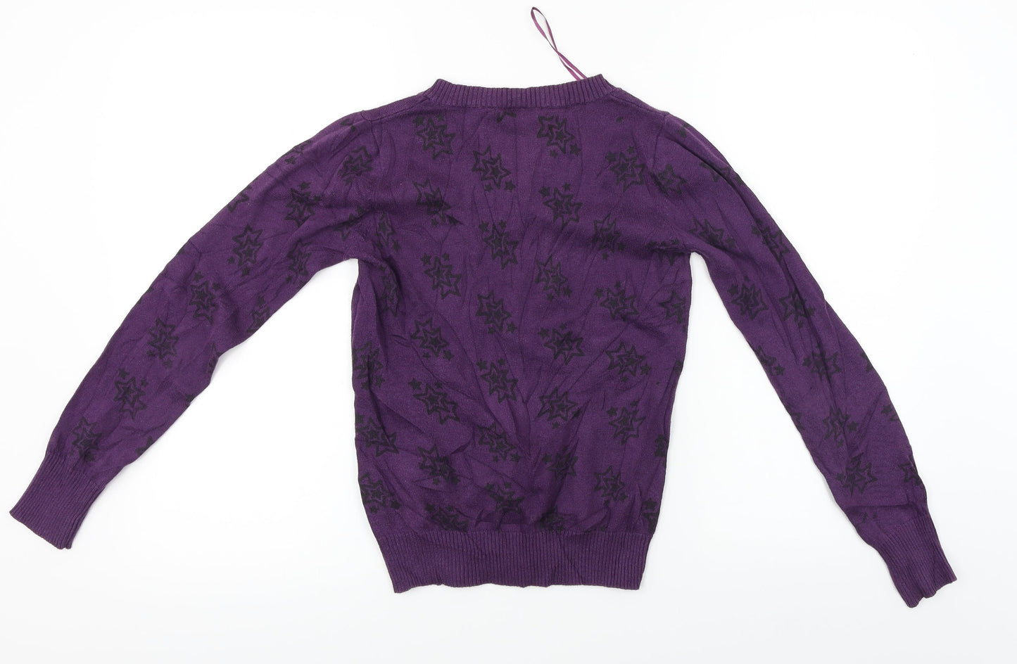 XSIDE  Womens Purple   Pullover Jumper Size XS