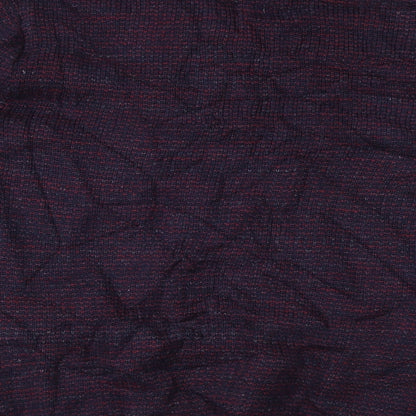 Marks and Spencer  Mens Purple   Henley Jumper Size M