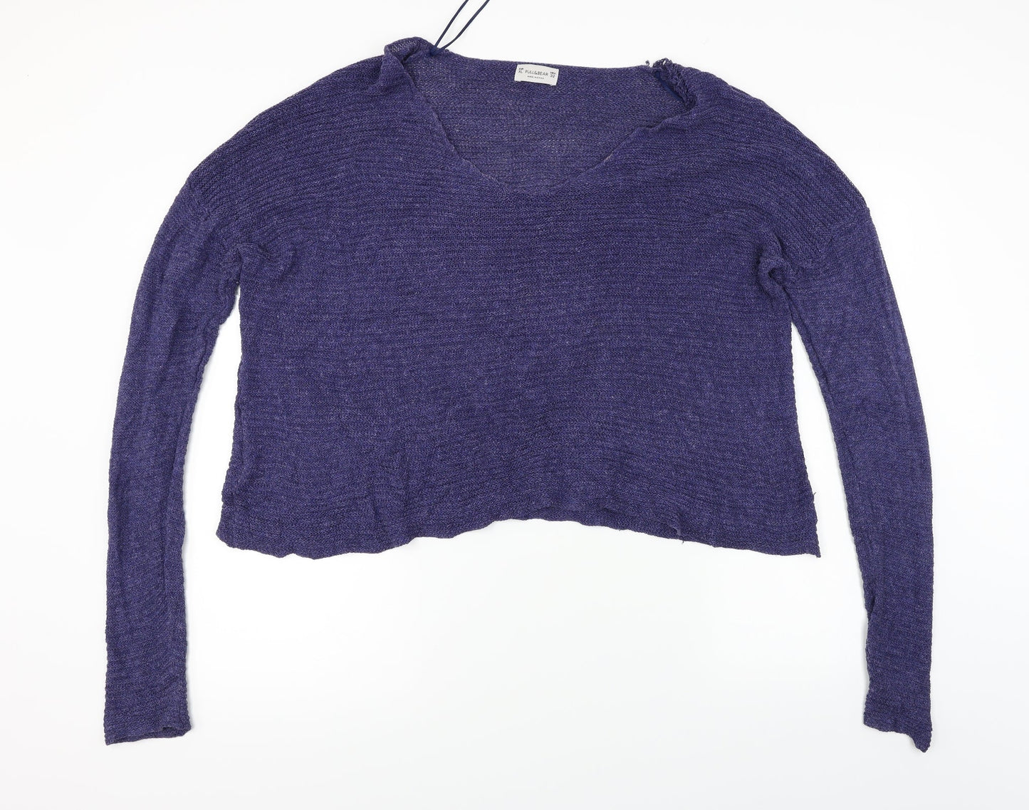 Pull&Bear  Womens Blue   Pullover Jumper Size XL