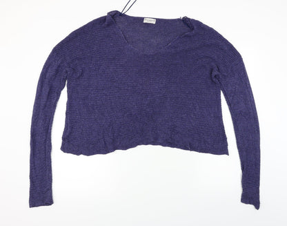 Pull&Bear  Womens Blue   Pullover Jumper Size XL