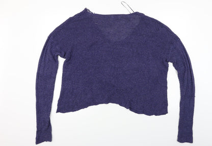 Pull&Bear  Womens Blue   Pullover Jumper Size XL