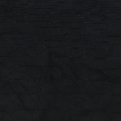 Promod Womens Black   A-Line Skirt Size 26 in