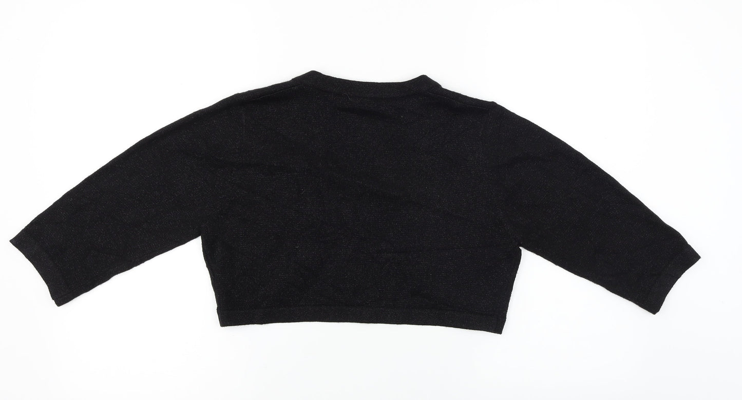 TU Womens Black   Cardigan Jumper Size 12